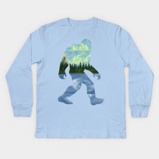 Big Foot Kids Long Sleeve T-Shirt